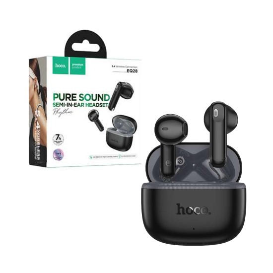 Hoco True Wireless Earbuds EQ28 Bird Midnight Black